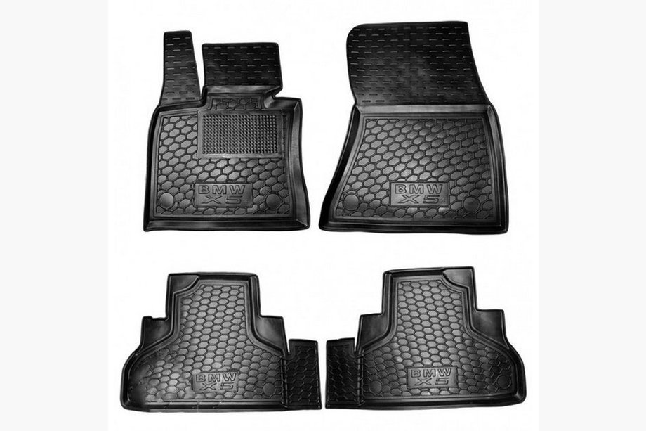 BMW X5 F15 2013-2018 Gummimatten mit Rand (Autogumm) Image