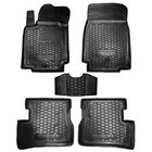 Nissan Micra K12 2003-2010 Gummimatten mit Rand (Autogumm) Foto 1