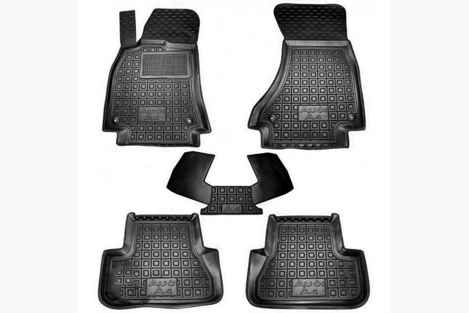 Audi A4 B8 2007-2015 Gummimatten mit Rand (Autogumm) Image