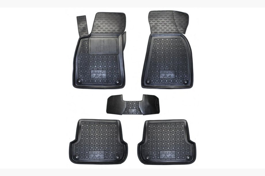 Audi A4 B6 2000-2004 Gummimatten mit Rand (Autogumm) Image