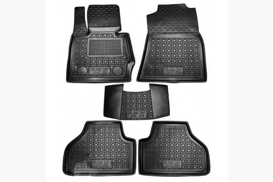 BMW X3 F25 2011-2018 Gummimatten mit Rand (Autogumm) Image