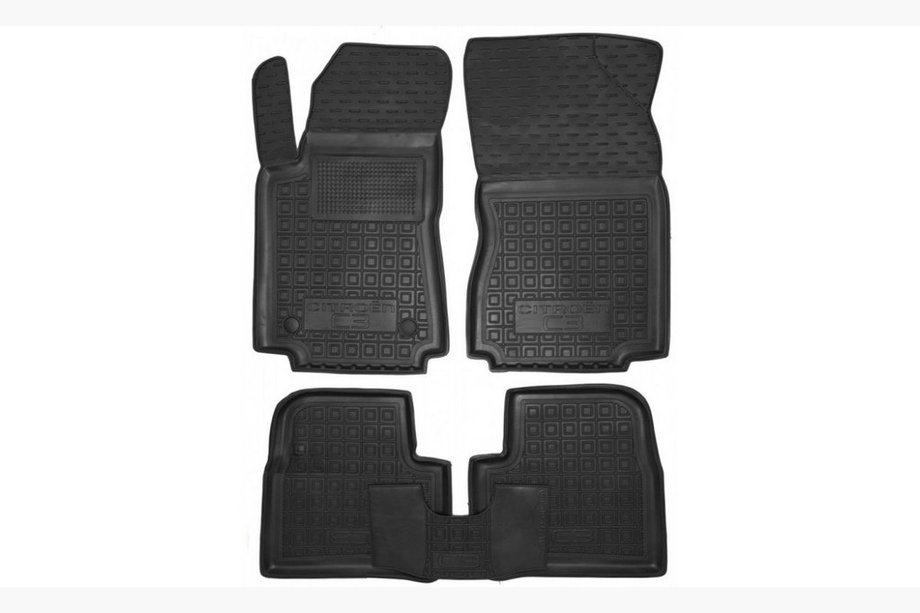 Citroen C-3 2016-2023 Gummimatten mit Rand (Autogumm) Image
