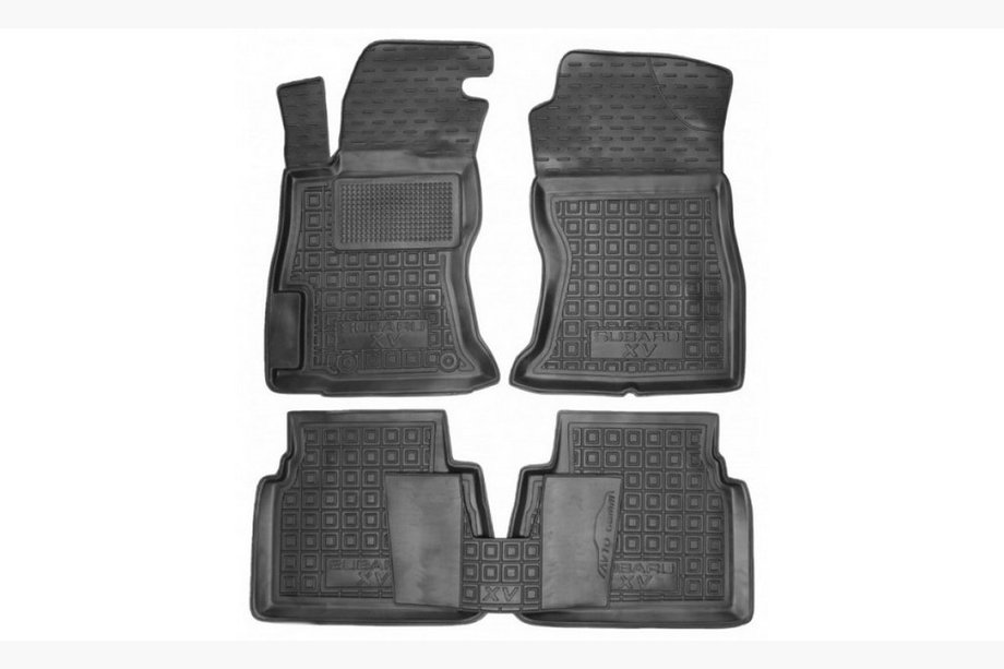 Subaru XV 2017-2023 Gummimatten mit Rand (Autogumm) Image