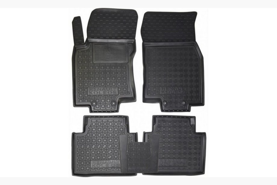 Renault Koleos 2016-2024 Gummimatten mit Rand (Autogumm) Image