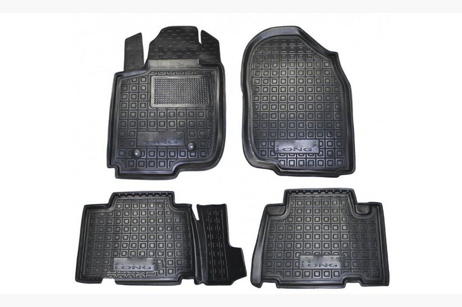 Toyota Rav 4 2006-2013 Gummimatten mit Rand LONG (Autogumm) Image
