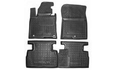 Hyundai Santa Fe 4 2018-2023 Gummimatten mit Rand 5-Sitzer (Autogumm) Foto 1