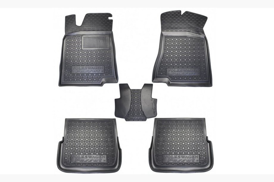 Volkswagen Passat B4 1993-1996 Gummimatten mit Rand (Autogumm) Image