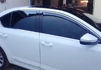 Skoda Octavia III A7 2013-2019 Fensterleisten oben Edelstahl (4 Stk) Foto 2