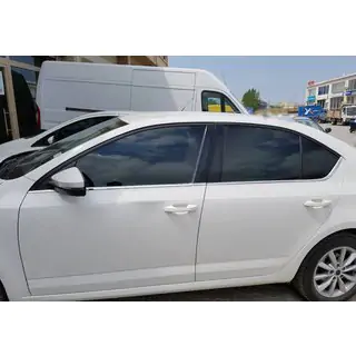 Fensterrahmen Abdeckung (6 Stk, Edelstahl) Skoda Octavia III A7 2013-2019 Foto 1