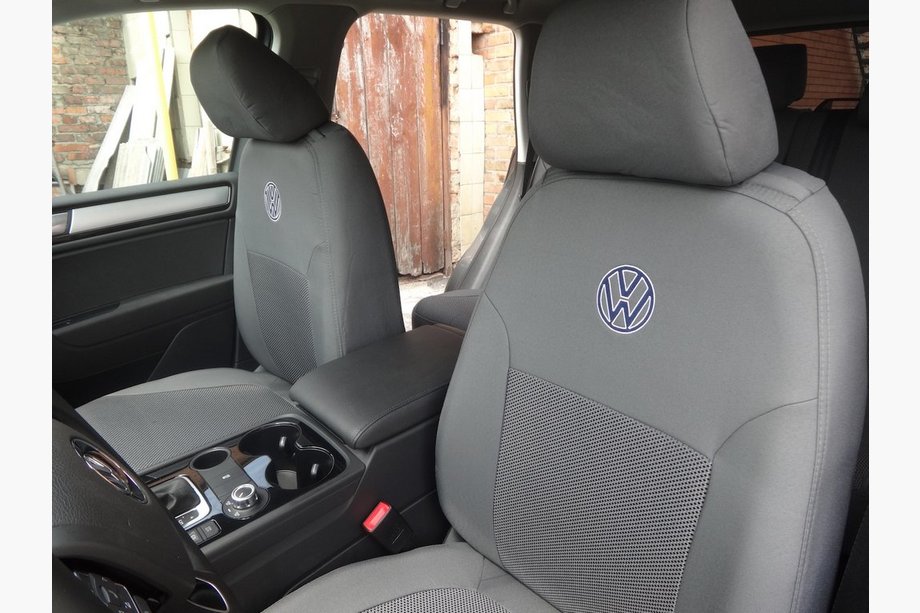 Volkswagen Touareg 2010-2018 Autositzbezüge (Stoff, Classik) Image
