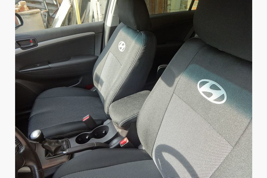 Hyundai Sonata NF 2004-2009 Autositzbezüge (Stoff, Classik) Image