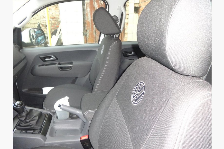 Volkswagen Amarok 2010-2022 Autositzbezüge (Stoff, Classik) Image