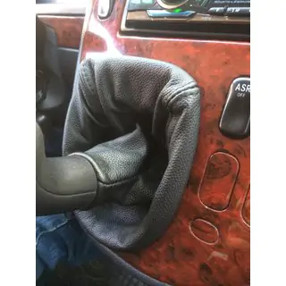Schaltsack Leder Foto 2
