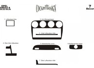 Opel Omega B 1994-2003 Armaturenbrett Abdeckungen (1993-1999) Aluminium Foto 4