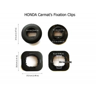 Befestigungsclip Honda oval (neu)