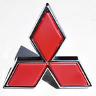 Mitsubishi Colt 1992-1996 Rotes Emblem (47mm Breite, 43mm Höhe) Foto 1
