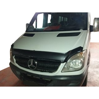 Motorhaubenschutz Carbon-Look 2006-2013 (EuroCap) Mercedes Sprinter W906 2006–2018 Foto 1