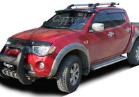 Mitsubishi L200 2006-2015 Frontscheiben-Sonnenblende (schwarz, am Rahmen) Foto 1