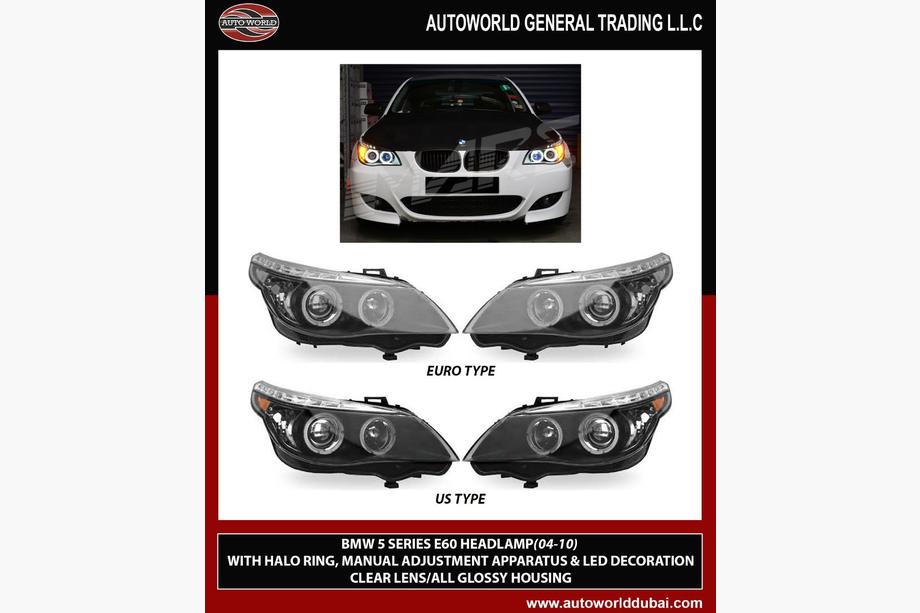 BMW 5 Series E60/E61 2003-2010 Frontscheinwerfer (2 Stk) Image