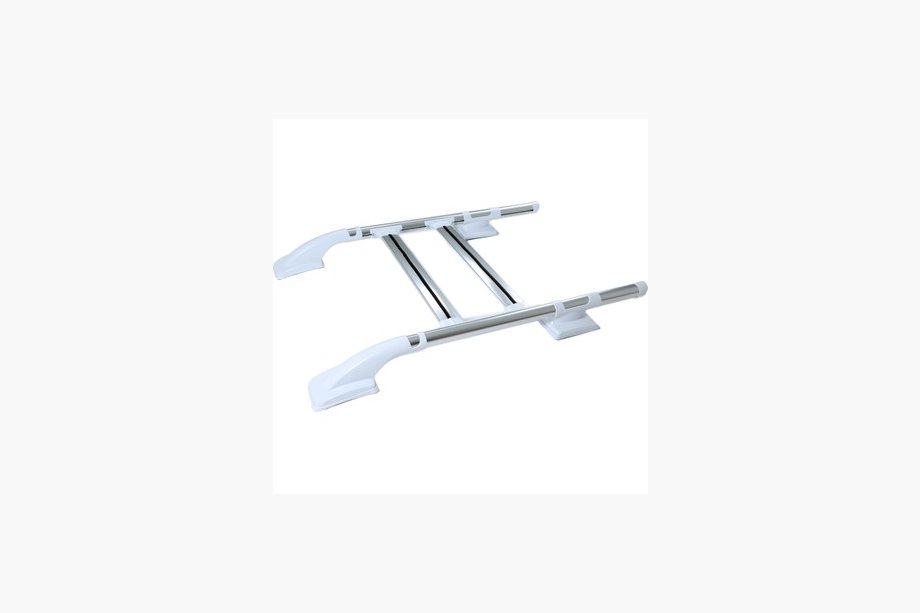 Volkswagen Amarok 2010-2022 Dachreling Shark Weiß (mit Querträger) Image