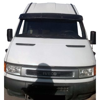 Frontscheibenblende V1 (schwarz glanz, 5mm) Iveco Daily 1999-2006 Foto 1