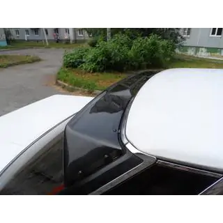 Heckscheibenspoiler (ABS, schwarz)