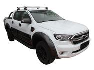 Ford Ranger 2011–2022 Dachträger für glattes Dach (2 Stk, Asaf V4) Foto 1
