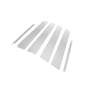 Edelstahl Türsäulen Zierleisten (6 Stk) Skoda Octavia III A7 2013-2019 Foto 2