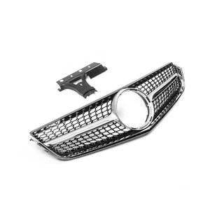 Frontgrill (2009-2013, Diamond Silver) Mercedes E-сlass coupe C207 2010-2017 Foto 4