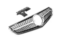 Mercedes E-class coupe C207 2010-2017 Frontgrill (2009-2013, Diamond Silver) Foto 4