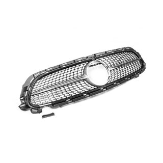 Frontgrill Diamond Silber (AMG Line, 2020+) Mercedes E-сlass W213 2016-2023 Foto 3