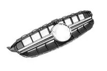 Mercedes C-class W205 2014-2021 Frontgrill C63-Design (für Avantgarde/AMG-Line/C43 AMG) Foto 5