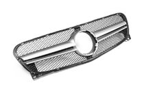 Mercedes GLA X156 2014-2019 Frontgrill AMG Silber (2014-2016) Foto 2