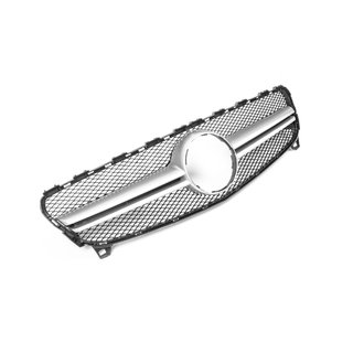 Frontgrill AMG Silber (2015-2018) Mercedes A-сlass W176 2012-2018 Foto 1