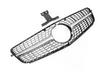 Mercedes C-class W204 2007-2015 Frontgrill Diamond Silber Foto 6