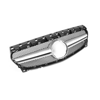 Frontgrill (2017-2019, AMG Silver) Mercedes CLA C117 2013-2019 Foto 1