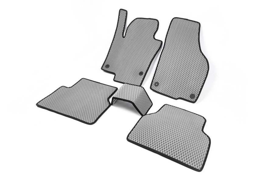 Volkswagen Tiguan 2007-2016 EVA Fußmatten (Grau) Image
