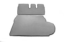Mitsubishi Outlander 2006-2012 Kofferraummatte (EVA, grau) 7-Sitzer Ohne Subwoofer Foto 1