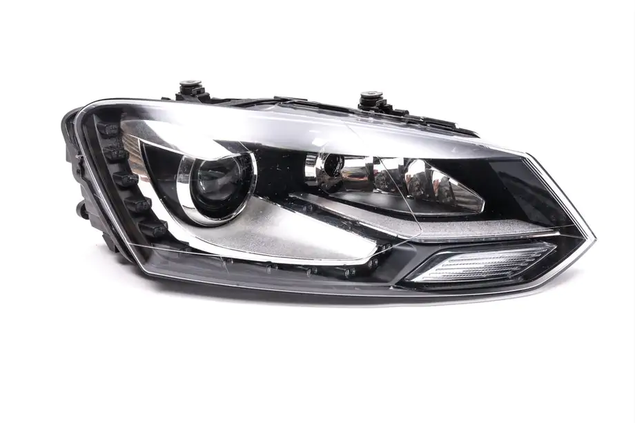 Volkswagen Polo 2010-2017 Frontscheinwerfer LED (2014-2017, Rechts, Original, Gebraucht) Image