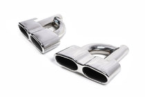 Mercedes C-class W204 2007-2015 Auspuffblenden AMG C63 Foto 1