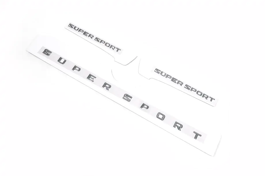 Toyota Land Cruiser 200 2007-2021 Emblem-Set Supersport (3 Stk) Image