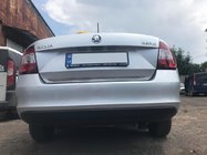 Skoda Rapid 2012-2019 Kofferraumleiste Edelstahl Carmos - Türkischer Edelstahl Foto 2