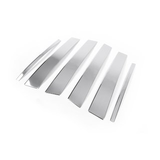 Edelstahl Säulenabdeckungen Volkswagen Golf 7/E-Golf 2012-2020 Foto 4