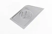 Volkswagen T5 Transporter 2003-2010 Tankdeckel Blende mit VW Logo (Carmos, Edelstahl) Foto 1