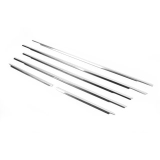 Fensterunterkante Zierleisten Edelstahl (6 Stk) Chevrolet Captiva 2006-2019 Foto 2