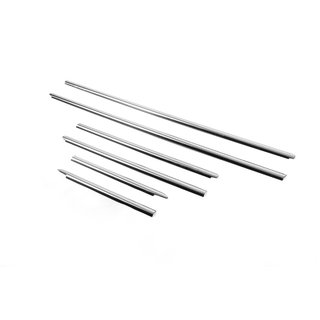 Fensterrahmen Blenden Edelstahl (6 Stk) Nissan Micra K12 2003-2010 Foto 2