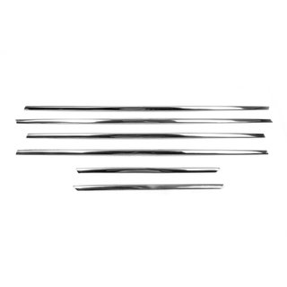 Fensterzierleisten unten (SW, Edelstahl) Peugeot 508 2010-2018 Foto 2
