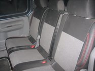 Volkswagen Caddy 2010-2015 Autositzbezüge (Kunstleder↗Stoff, Premium) Vordersitze (1+1) Foto 4