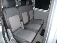 Volkswagen Caddy 2010-2015 Autositzbezüge (Kunstleder↗Stoff, Premium) Vordersitze (1+1) Foto 9