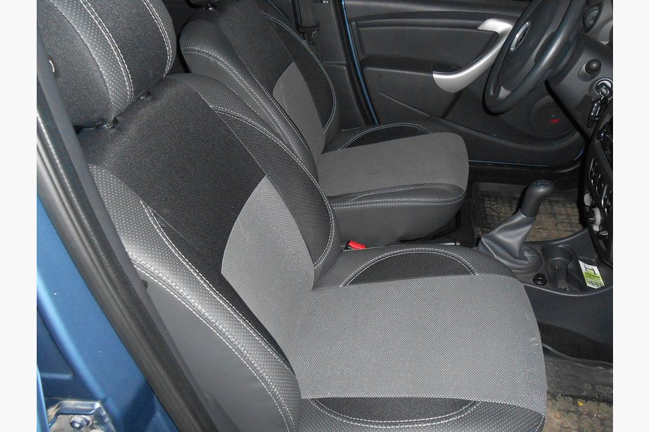 Renault Logan I 2008-2013 Neu! Autositzbezüge aus Kunstleder Brothers Premium Image